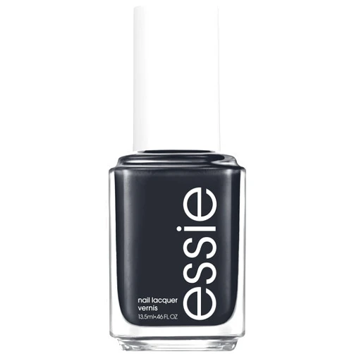 essie Salon-Quality Nail Polish, 8-Free Vegan, Push Play Collection, Black, Climbing High, 0.46 oz.