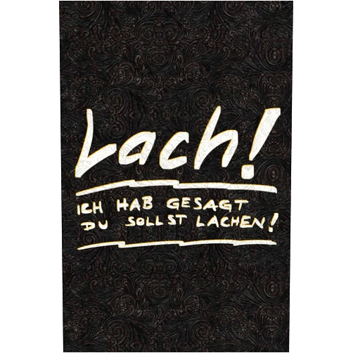 Henrik Lacher Lach! Ich hab gesagt du sollst lachen!: Lustige Sprüche - coole Sprüche - krasse Texte - guter Spruch - Notizbuch Tagebuch , Journal, Mitbringsel, ... gepunktet, punktraster, dot (German Edition)