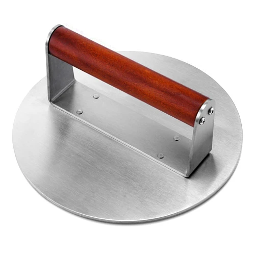 Whaleme Extra Large Stainless Steel Burger Press, 8.5