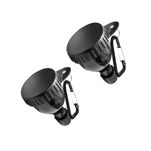 Tantanle 2 Pack Protein Powder Funnel, Portable Protein Powder Keychain, 50ml Protein Powder Holder, Protein Powder Container for Workouts, Fitness and Traveling