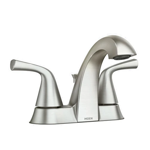 Moen Haber Spot Resist Brushed Nickel Two-Handle 4