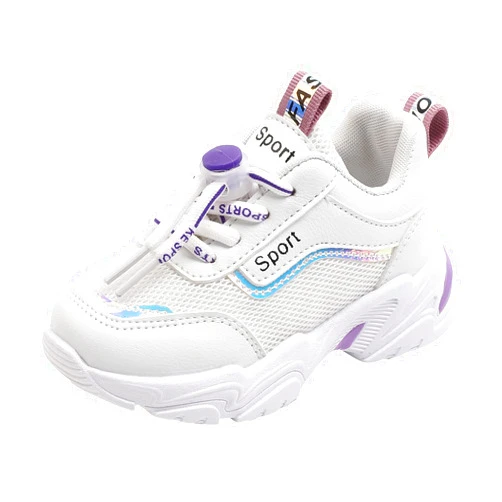 Gaoqi USYFAKGH Toddler Shoes Boys Girls Toddler Infant Kids Baby Girls Boys Mesh Breathable Soft Sneakers Shoes Athletic Mary Jane Flat Little Kid Purple 12