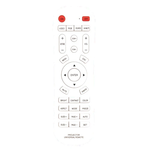 AULCMEET Universal Projector Remote Control Replacement Compatible with Most Epson/Optoma/Samsung/Panasonic/Viewsonic/Infocus/Benq/Sanyo/NEC/Toshiba/Sony/Hitachi/Mitsubishi Projectors