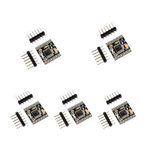 KOOBOOK 5Pcs DRV8833 Motor Drive Module 1.5A Dual H Bridge DC Gear Motor Driver Controller Board