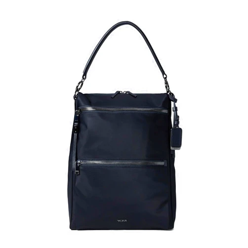 TUMI - Voyageur Leigh Backpack/Tote - Versatile Backpack & Tote for Travel, Daily Use, Commute & More - Black with Gunmetal Hardware