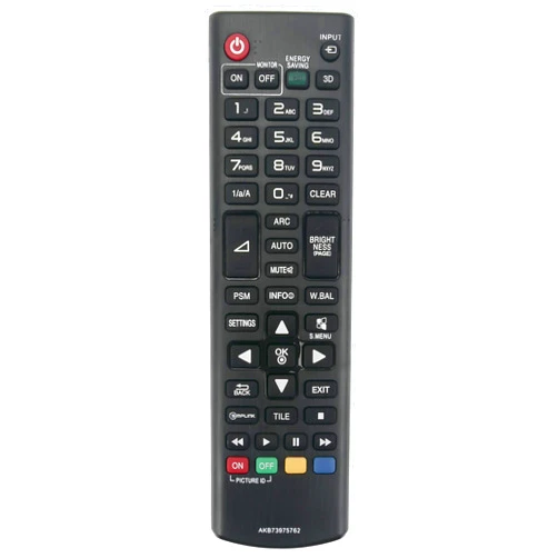 VINABTY AKB73975762 Replaced Remote fit for LG TV Digital Signage 3D TV Display 55SE3B 49SE3B 43SE3B 32SE3KB 43SE3KB 49SE3KB 55SE3KB 65SE3KB 43SL5B 49SL5B 55SL5B 65SE3B L15 AKB73975763