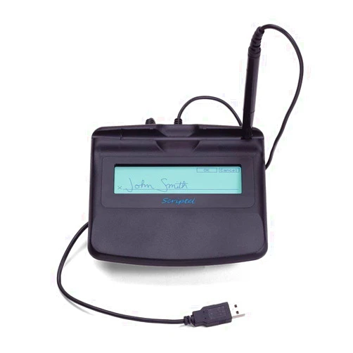 Scriptel ST1570-6FT 1x5 LCD Backlit Proscript Signature Capture Pad