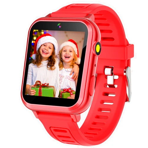 Cosjoype Kids Smart Watch Gift for Girls Age 6-12, 24 Puzzle Games HD Touch Screen Kids Watches with Video Camera Music Player Pedometer Audiobook 12/24 hr Toys for 7 8 9 10 11 12 Year Old Girls