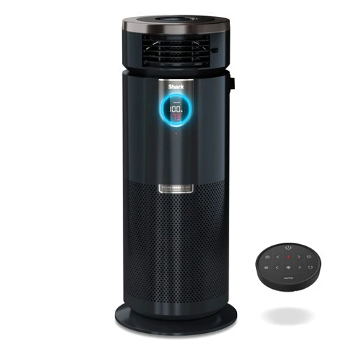 Shark 3-in-1 Max Air Purifier, Heater & Fan with NanoSeal HEPA, Cleansense IQ, Odor Lock, for 1000 Sq. Ft, Charcoal Grey