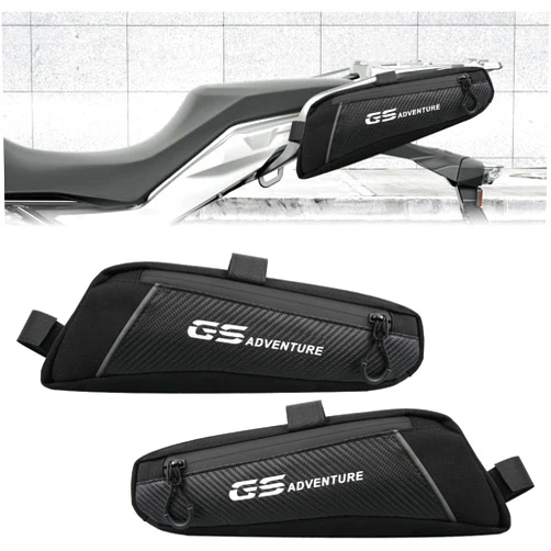 NICECNC R1200GS R1250GS Side Frame Bags, Waterproof Motorcycle Repair Tool Accessory Storage Bag Rear Frame Luggage Rack Bag Compatible with BMW R1200GS LC 2013-2022 R1250GS Adventure 2018-2022