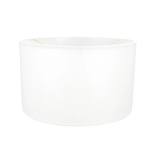 Aspen Creative Corporation Aspen Creative 58326 Transitional Drum (Cylinder) Shape UNO Construction Lamp Shade in Off White, 17