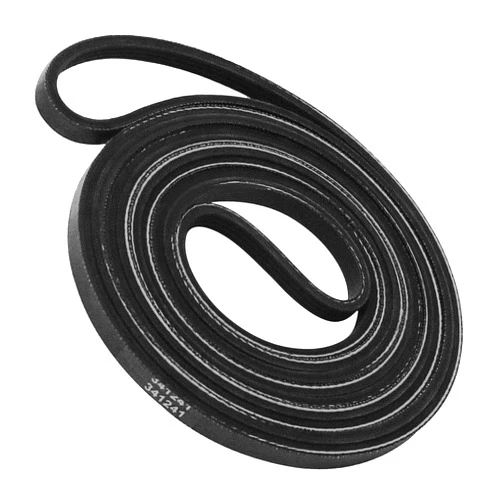 PartsBroz 341241 Dryer Belt - Compatible with Whirlpool Kenmore Amana Maytag Admiral Drum Drive 8066065 W10127457 Replacement Model WED4815EW1 NED4655EW1 RED4516FW0 PYET444AYW WED4800BQ1 AED4475TQ1