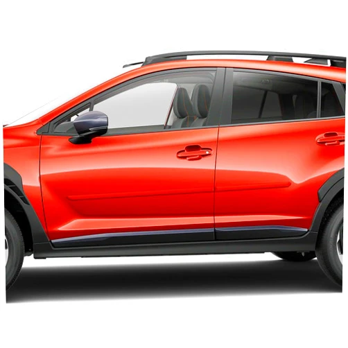 Dawn Enterprises FE-IMPREZA24 Finished End Body Side Molding Compatible with Subaru Crosstrek (Sapphire Blue Pearl - WCH)