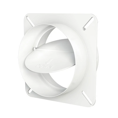 Deflecto Plastic Dryer Vent Draft Blocker, 4