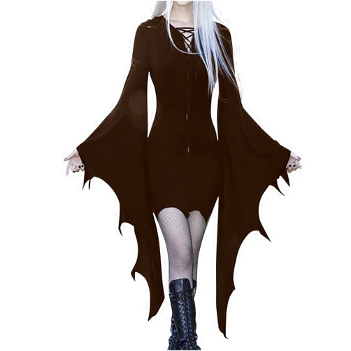 Generic Women Medieval Costume Victorian Dresses Butterfly Sleeve Costumes Mesh Lace Vintage Victorian Dresses Pirate Skirt