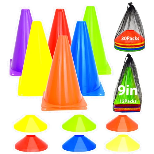 Tialero Soccer Cones Set, 84/42Pcs 7