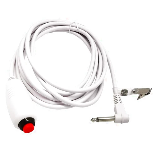 Poyiccot Push Button Cord Cable for Nurse Station, Call Cord 6.35mm 1/4