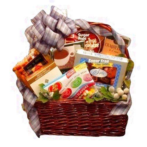 The Gift Basket Gallery Sugar Free Basket for Any Occasion