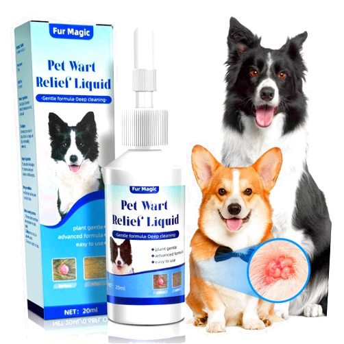 LORENZETTI Dog Wart Remover ,Pet Skin Tags Remover,100% Natural Painless No Irritation, Safe ,Acting & Effective Eliminates Dog SkinTag,Gentle Dog Wart Remover.Rapidly Eliminates Dog Warts & Dog Skin Tags 20ML