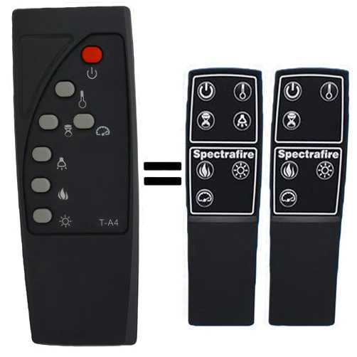 Tavether Replacement Remote Control for Twin Star ClassicFlame Classic Flame Electric Fireplace Stove Heater Remote Control 18EF031GRA 18EF031SRA 23EF031GRA 23EF031SRA 25EF031GRA 26EF031GRA 26EF031SRA