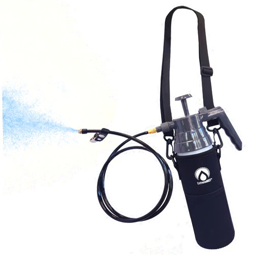 ExtremeMIST BeCOOL Personal Mister - High Performance Water Mister Spray Bottle Portable Water Misters for Cooling Outdoor with Neoprene Case/Strap