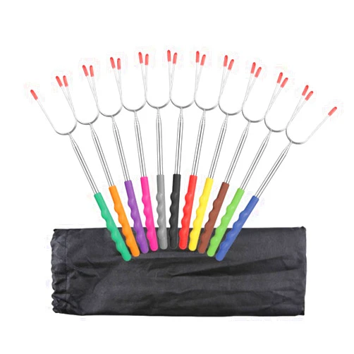 AIYEGO Marshmallow Roasting Sticks 12 Pack, Upgraded Extra Long 45