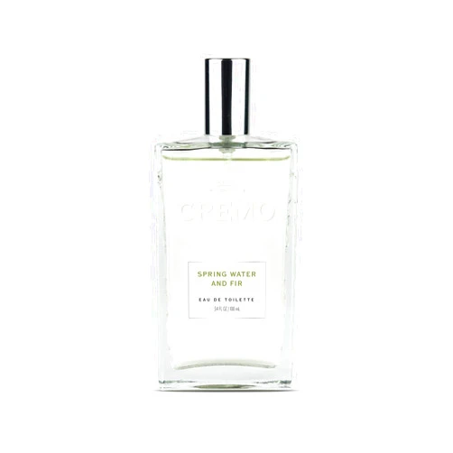 Cremo Spring Water Fir Cologne Spray, A Refreshing, Clean Scent with Notes of Spring Water, Cool Moss and Balsam Fir, 3.4 Fl Oz