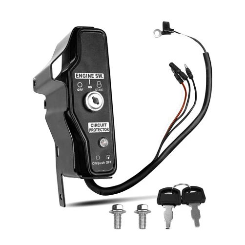 HUQUZN Ignition Switch Control Box with 2 Keys Fit for Harbor Predator 13HP 420cc 60340 60349 69736 Engine and Power Equipment
