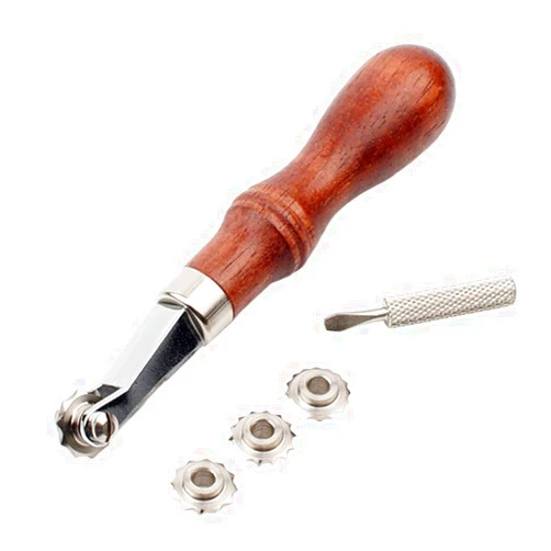 Okared Leather Craft Tools, Craftool Spacer Set, Spacer Embossing System Set, DIY Leather Craft Sewing Stitch Spacer Stitching Wheel Marker Tool for Arts and Leather Crafts