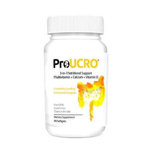 Nephroceuticals ProUCRO Gut Multivitamins: Nutritional Support for IBD Softgels 30-Day Supply