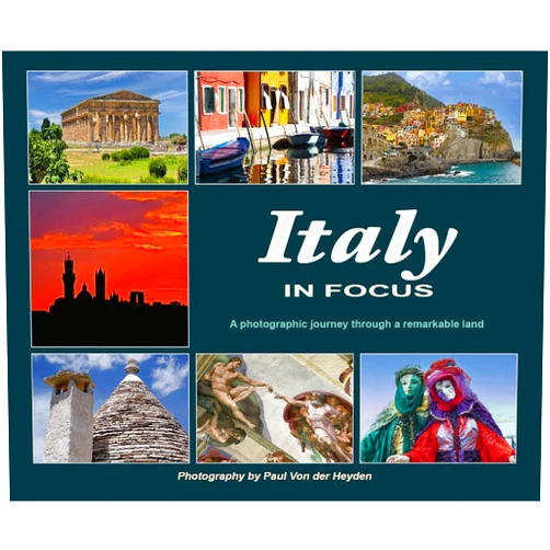 Paul Von der Heyden,Enrico Caracciolo di Brienza Italy In Focus, Photography Book