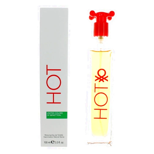 United Colors of Benetton Perfume Holding Hot for Women Eau de Toilette Spray, 3.3 Ounce