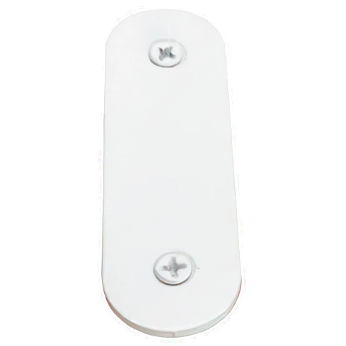 Generic Stainless Steel Ring Doorbell Cover Plate, Wall Mount Hole Cover for Old Doorbell Button (WHITE)