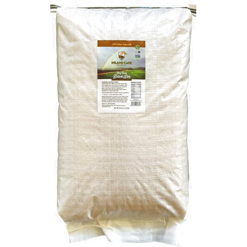 Inland Cape Rice, Long-grain Brown Rice - Non-GMO, USA Grown, 25 lb Bag