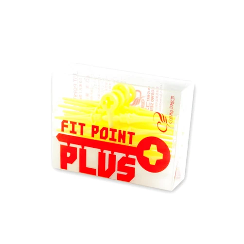 RED DRAGON Cosmo Fit Point Plus Yellow - 50 Soft Tip Points