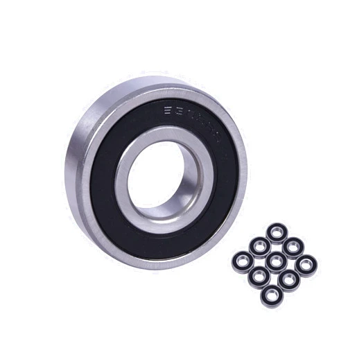 Frassie 6305-2RS Deep Groove Ball Bearing Pack of 10, Double Rubber Sealed Bearing 25x62x17mm