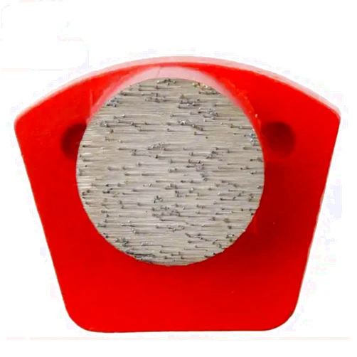 ACTINTOOL Single Button Segments Diamond Grinding Disc for Werkmaster Walkbehind Floor Grinder (Pack of 9)
