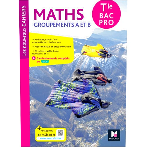 French Edition by Denise Laurent (Author), Fabien Auchère (Author), Mirana Ballans (Author), Isabelle Baudet (Author), Marie-Pierre Bouteiller (Author), Sarah Bouyanzer (Author), Ludivine Druel-Lefebvre (Author), Hervé Gabillot (Author), Ludivine Selle (Author) & 5 more Les Nouveaux Cahiers - MATHEMATIQUES Tle Bac Pro A et B - Ed. 2023 - Livre élève