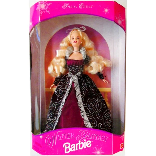 Barbie 1996 Winter Fantasy 2 Blonde - Sam's Club Exclusive