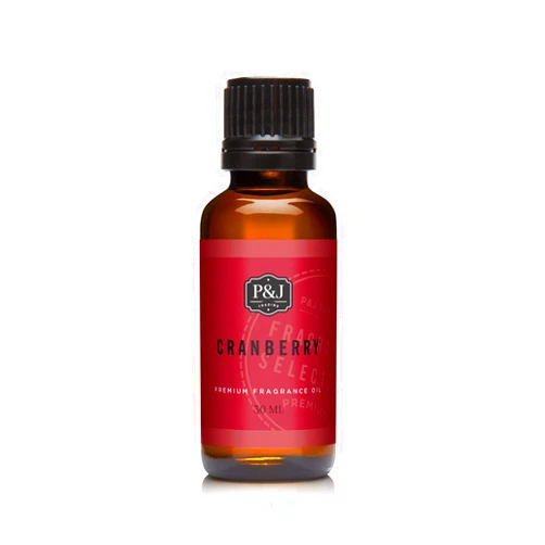 P&J Trading Fragrance Oil | Cranberry Oil 30ml - Candle Scents for Candle Making, Freshie Scents, Soap Making Supplies, Diffuser Oil Scents