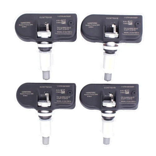 NewYall Pack of 4 315MHZ TPMS Tire Pressure Monitoring System Sensor for Tiguan Beetle CC Eos GTI Golf Jetta Passat R32 Rabbit Audi A3 A4/A4 Quattro A5/A5 Quattro S4 S5 Q5 SQ5