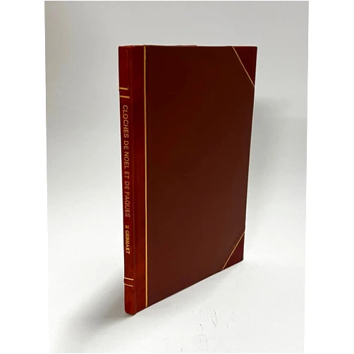 French Edition by Emile Gebhart (Author) Cloches De Noel Et De Paques / Emile Gebhart ; Illustrations Et Decoration De A. Mucha. (1900) [Leather Bound]