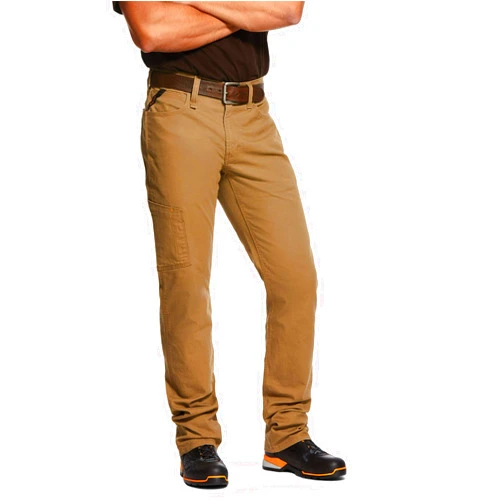 ARIAT Men's Rebar M4 Relaxed Durastretch Made Tough Stackable Straight Leg Pant