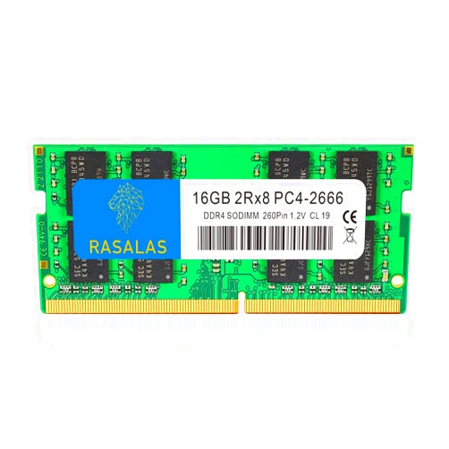 RASALAS 16GB DDR4 2666MHz (DDR4-2666) PC4-21300 ((PC4-2666V) Non-ECC Unbuffered 1.2V CL19 2Rx8 1X16GB Sodimm Single Rank 260 Pin Laptop RAM Upgrade