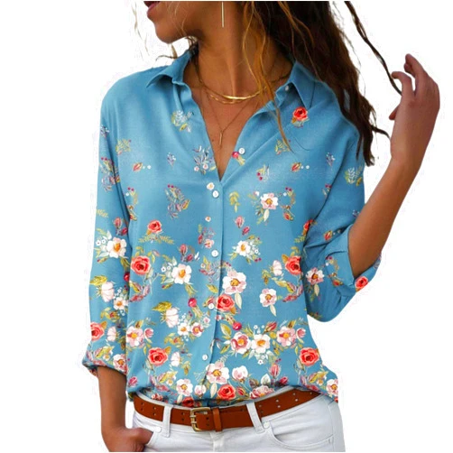 JMYECM Long Sleeve Button Down Dress Shirts for Women Printed Casual Cute Dressy Fashion Work Blouses Trendy Tops