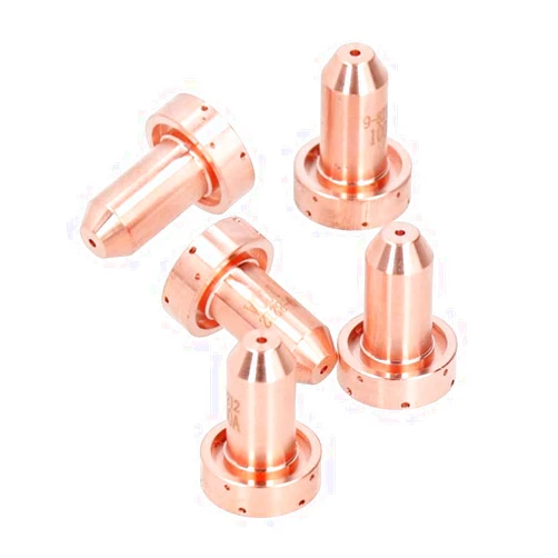 FUHUKGKDE 5 Pcs Plasma Cutter Nozzle Copper Torch Welding Accessories 9-8212 Plasma Cutter Kit