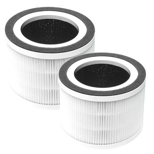 Nyingchi H13 Ture HEPA Replacement Filter,Compatible with Mooka® allo and Honati Air Purifier,3-in-1Activated Carbon Filtration System,2-Pack