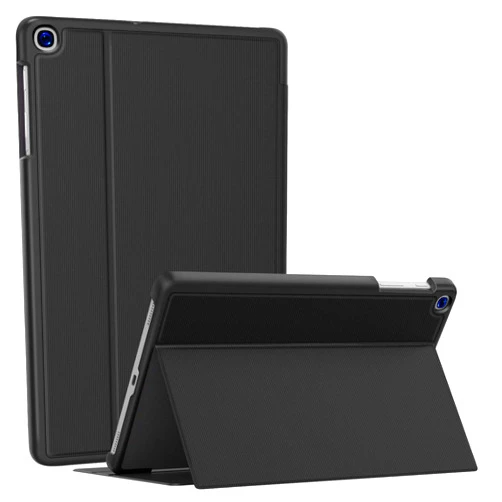 Soke Galaxy Tab A 10.1 Case 2019, Premium Shock Proof Stand Folio Case, Multi- Viewing Angles, Soft TPU Back Cover for Samsung Galaxy Tab A 10.1 inch Tablet [SM-T510/T515/T517],Black