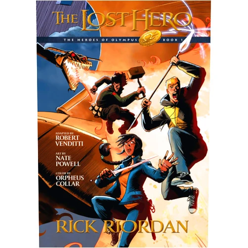 By Rick Riordan (Author), Robert Venditti (Author), Nate Powell (Illustrator) & 0 more Heroes of Olympus, Book One: Lost Hero: The Graphic Novel, The-Heroes of Olympus, Book One