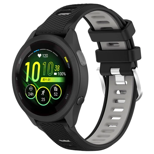 Nacorulu Compatible With Garmin Forerunner 245 Band Forerunner 55 Band, 20mm Replacement Band for Galaxy Watch 5/5 Pro Galaxy Watch 4 Vivoactive 3 Vivoactive 5 Band